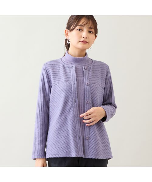 LOBJIE / ロブジェ カットソー | 【洗える・日本製・アンサンブル可】起毛リブカットソー | 詳細13