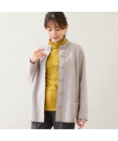 LOBJIE / ロブジェ その他アウター | 【ウール100%】圧縮ウールニットジャケット