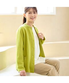 LOBJIE / ロブジェ その他アウター | 【ウール100%】圧縮ウールニットジャケット