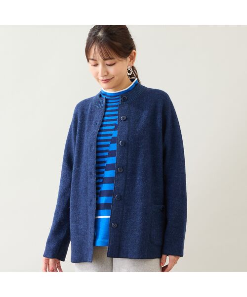 LOBJIE / ロブジェ その他アウター | 【ウール100%】圧縮ウールニットジャケット | 詳細6