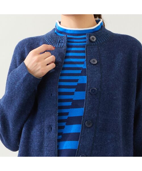 LOBJIE / ロブジェ その他アウター | 【ウール100%】圧縮ウールニットジャケット | 詳細7