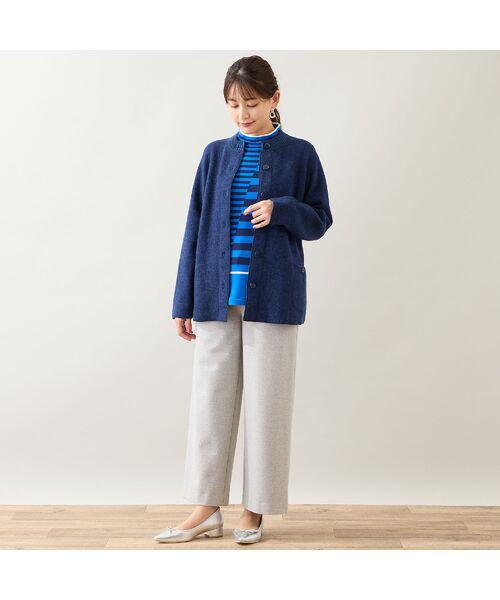 LOBJIE / ロブジェ その他アウター | 【ウール100%】圧縮ウールニットジャケット | 詳細9