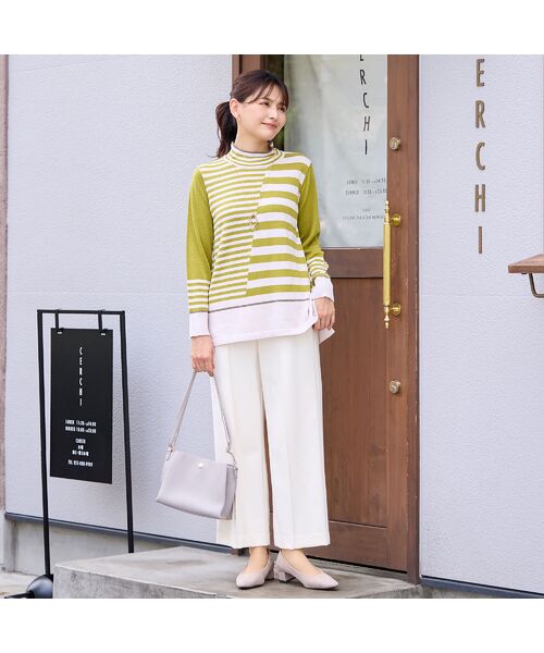 LOBJIE / ロブジェ ニット・セーター | カラーボーダーセーター | 詳細3