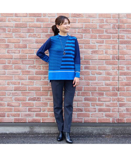 LOBJIE / ロブジェ ニット・セーター | カラーボーダーセーター | 詳細10