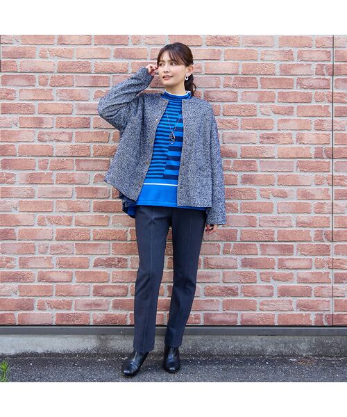 LOBJIE / ロブジェ ニット・セーター | カラーボーダーセーター | 詳細12