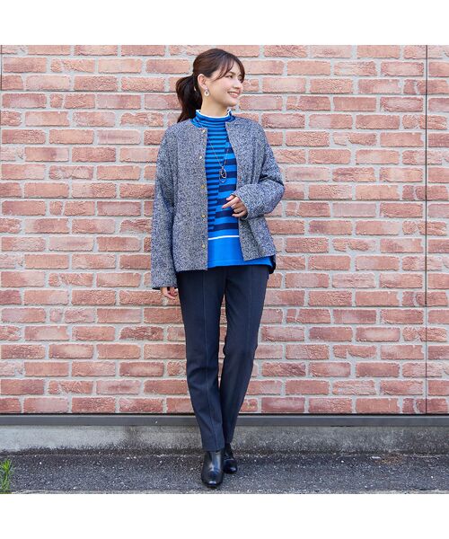 LOBJIE / ロブジェ ニット・セーター | カラーボーダーセーター | 詳細13