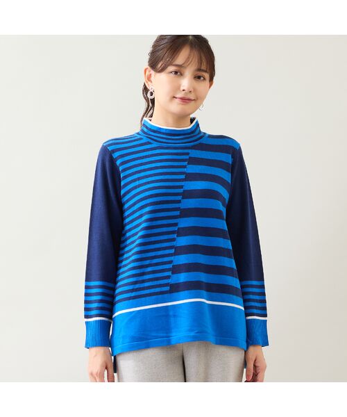LOBJIE / ロブジェ ニット・セーター | カラーボーダーセーター | 詳細14