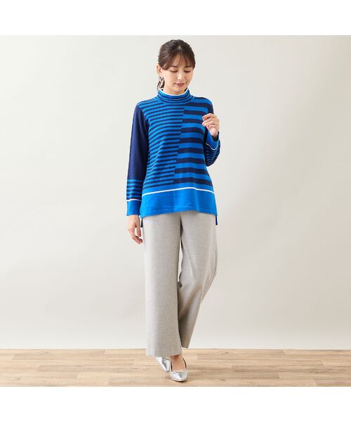 LOBJIE / ロブジェ ニット・セーター | カラーボーダーセーター | 詳細15