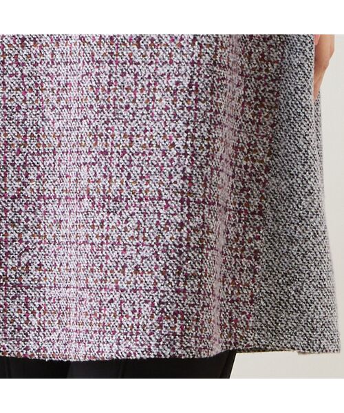 LOBJIE / ロブジェ ベスト | 【洗える】ロールカラーチュニックベスト | 詳細4