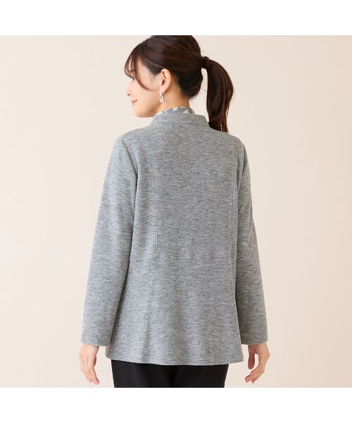 LOBJIE / ロブジェ カーディガン・ボレロ | 【洗える・アンサンブル可】フラワーオパールカーディガン | 詳細1