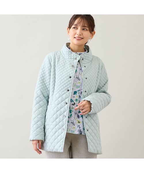 LOBJIE / ロブジェ その他アウター | キルティングコート(グリーン)