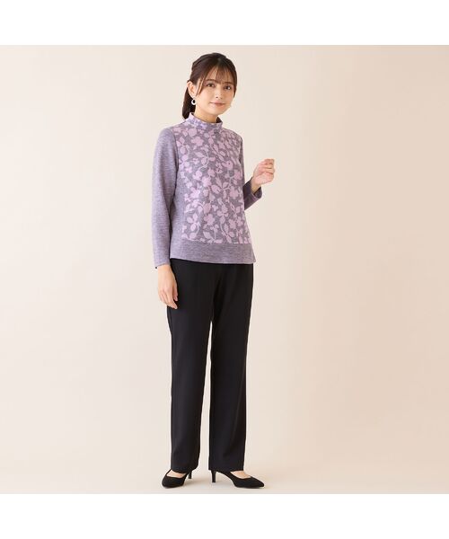 LOBJIE / ロブジェ カットソー | 【洗える・日本製・アンサンブル可】フラワーオパールカットソー | 詳細11