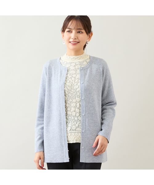 LOBJIE / ロブジェ カーディガン・ボレロ | パールモチーフつきニットカーディガン | 詳細1