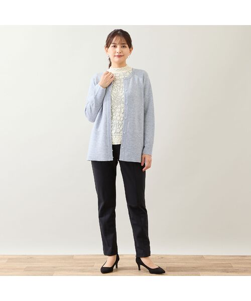LOBJIE / ロブジェ カーディガン・ボレロ | パールモチーフつきニットカーディガン | 詳細3