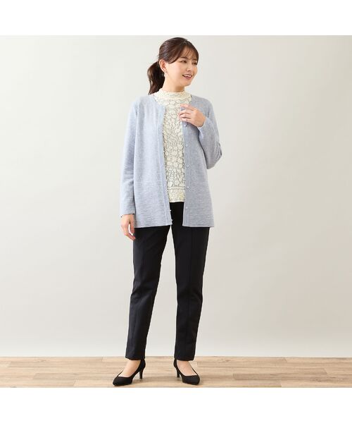 LOBJIE / ロブジェ カーディガン・ボレロ | パールモチーフつきニットカーディガン | 詳細5