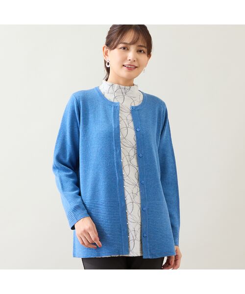 LOBJIE / ロブジェ カーディガン・ボレロ | パールモチーフつきニットカーディガン | 詳細7