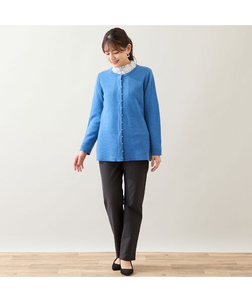 LOBJIE / ロブジェ カーディガン・ボレロ | パールモチーフつきニットカーディガン | 詳細14