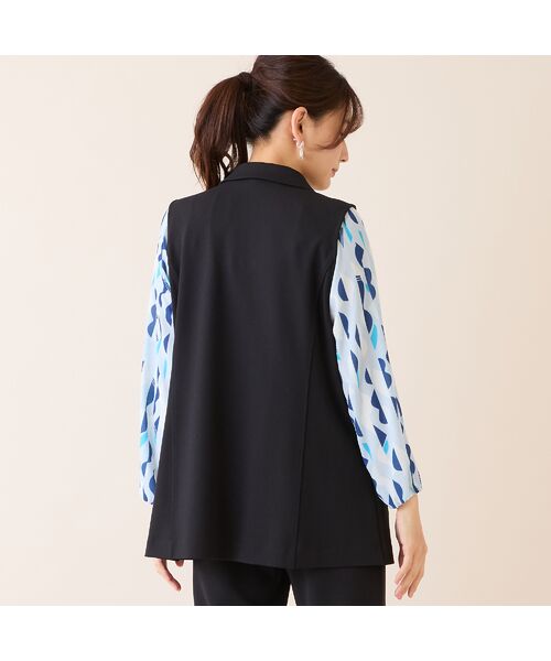 LOBJIE / ロブジェ ベスト | 【洗える・セットアップ可】テーラードジレ | 詳細6