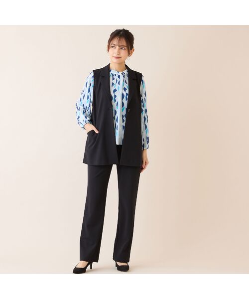 LOBJIE / ロブジェ ベスト | 【洗える・セットアップ可】テーラードジレ | 詳細11