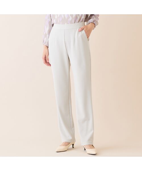 LOBJIE / ロブジェ その他パンツ | 【洗える・セットアップ可】ストレッチストレートパンツ | 詳細2