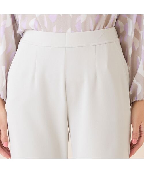 LOBJIE / ロブジェ その他パンツ | 【洗える・セットアップ可】ストレッチストレートパンツ | 詳細3