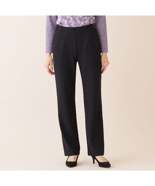 LOBJIE / ロブジェ その他パンツ | 【洗える・セットアップ可】ストレッチストレートパンツ | 詳細9