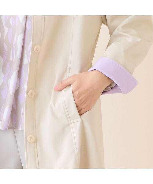 LOBJIE / ロブジェ その他アウター | スタンドカラーボンディングコート | 詳細5