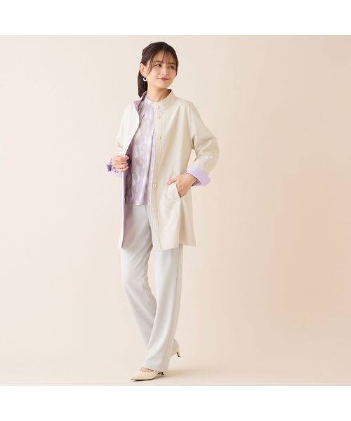 LOBJIE / ロブジェ その他アウター | スタンドカラーボンディングコート | 詳細7