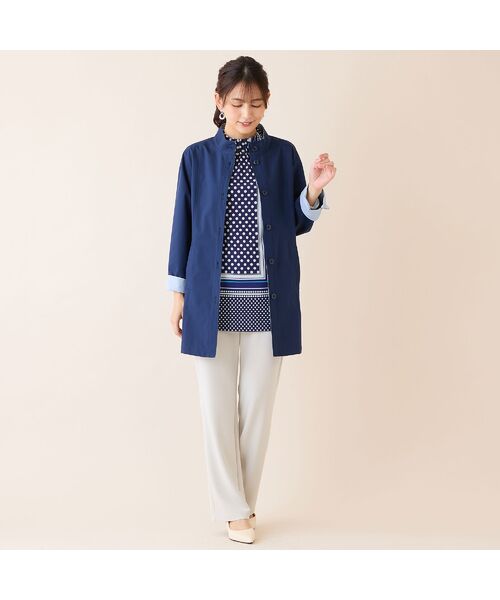 LOBJIE / ロブジェ その他アウター | スタンドカラーボンディングコート | 詳細15