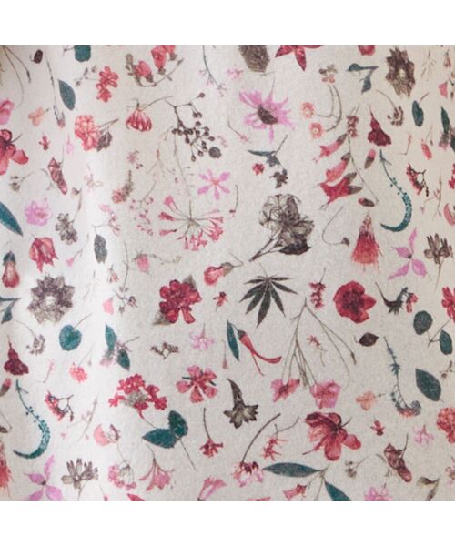 LOBJIE / ロブジェ カットソー | 【洗える・日本製】ボタニカル柄起毛カットソー | 詳細4