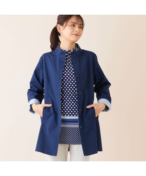 LOBJIE / ロブジェ カットソー | 【洗える・日本製】ドットパネル柄チュニック | 詳細14