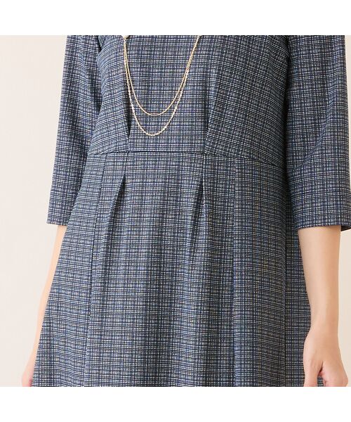 LOBJIE / ロブジェ ミニ丈・ひざ丈ワンピース | 【洗える・清涼快適素材】Breeze Coolワンピース | 詳細9