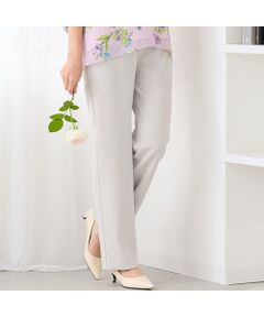 LOBJIE / ロブジェ その他パンツ | 【洗える・吸水速乾・セットアップ可】ストレッチツイルストレートパンツ