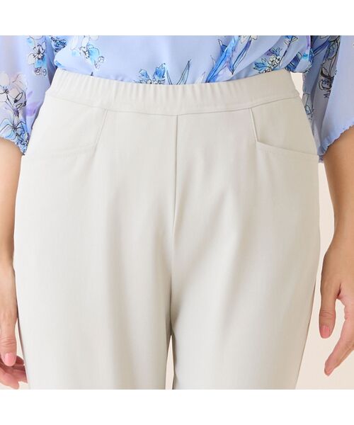 LOBJIE / ロブジェ その他パンツ | 【洗える・吸水速乾・セットアップ可】ストレッチツイルストレートパンツ | 詳細7