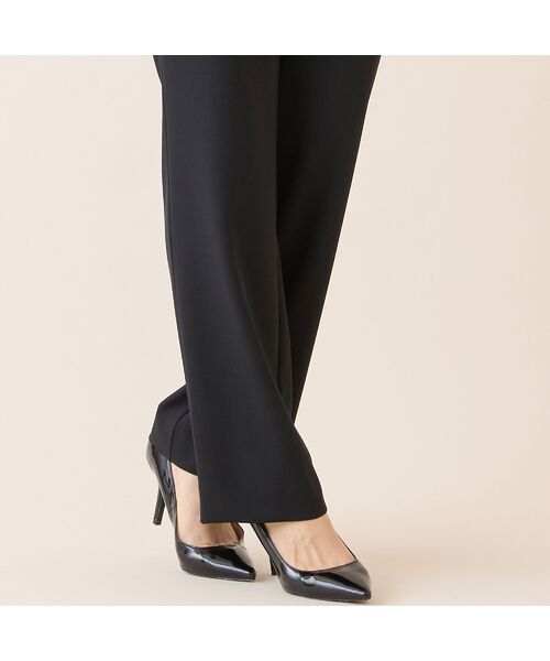 LOBJIE / ロブジェ その他パンツ | 【洗える・吸水速乾・セットアップ可】ストレッチツイルストレートパンツ | 詳細12