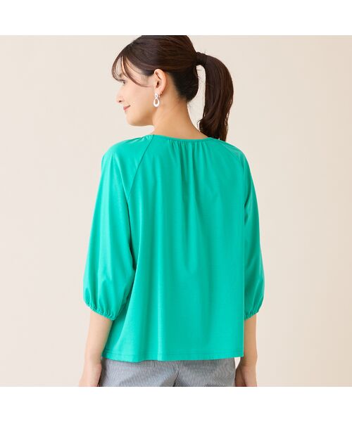 LOBJIE / ロブジェ カットソー | 【洗える】スモッキング刺繍プルオーバー | 詳細10