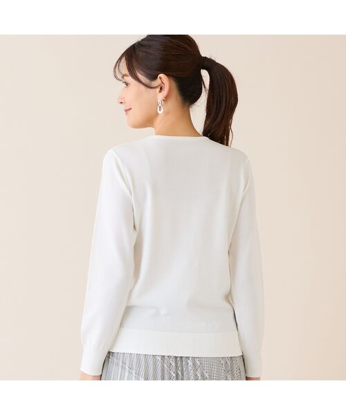 LOBJIE / ロブジェ ニット・セーター | フラワーレースつきセーター | 詳細2