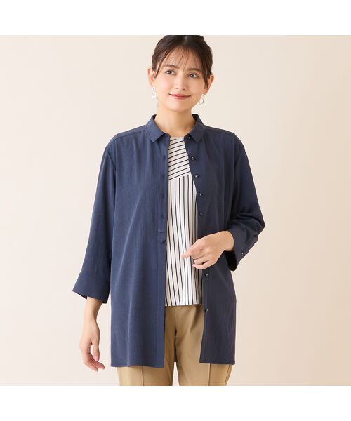 LOBJIE / ロブジェ シャツ・ブラウス | 【洗える・接触冷感】Soalonシャツ | 詳細6