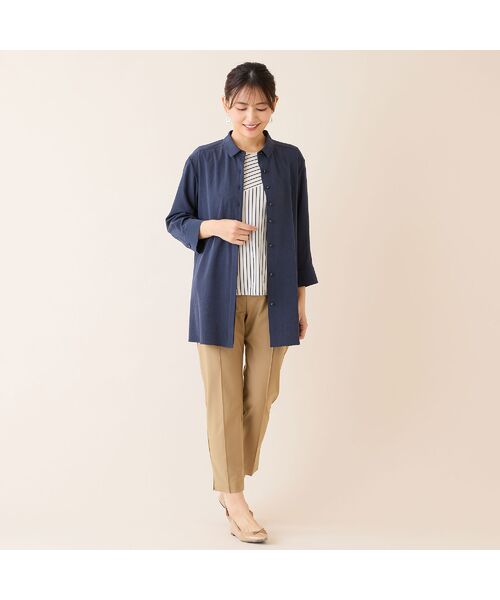 LOBJIE / ロブジェ シャツ・ブラウス | 【洗える・接触冷感】Soalonシャツ | 詳細8