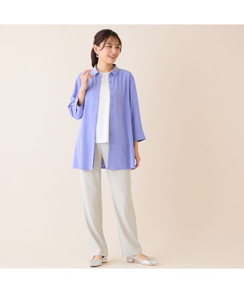 LOBJIE / ロブジェ シャツ・ブラウス | 【洗える・接触冷感】Soalonシャツ | 詳細14