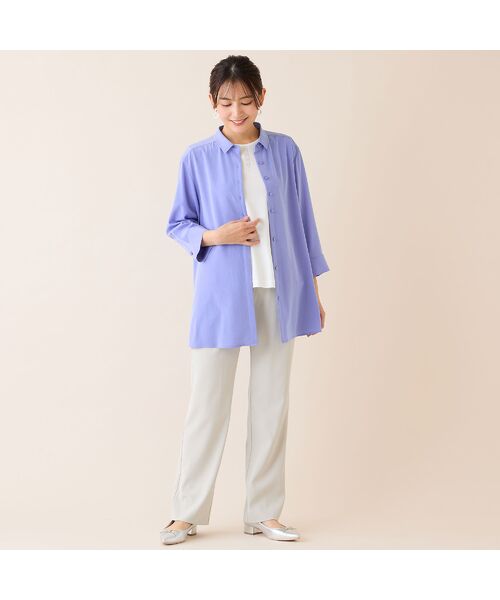 LOBJIE / ロブジェ シャツ・ブラウス | 【洗える・接触冷感】Soalonシャツ | 詳細15