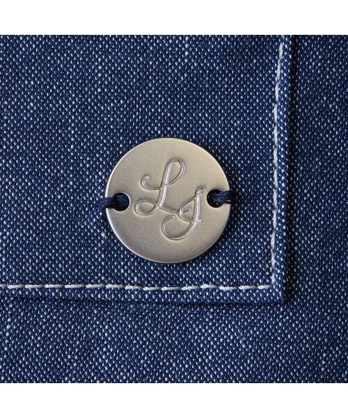 LOBJIE / ロブジェ Gジャン・デニムジャケット | 【洗える】デニムライクジャケット | 詳細12