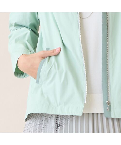 LOBJIE / ロブジェ ノーカラージャケット | 【花粉対策】ノーカラージャケット | 詳細12