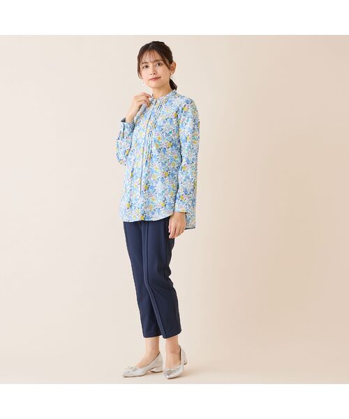 LOBJIE / ロブジェ シャツ・ブラウス | 【洗える・綿100%】小花柄綿ローンシャツ | 詳細16