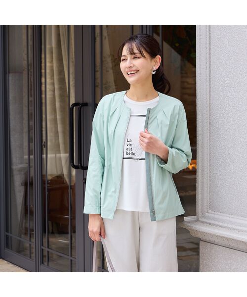 LOBJIE / ロブジェ カットソー | 【洗える・日本製】フレームデザインカットソー | 詳細8