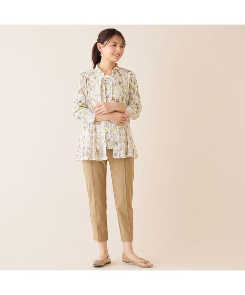 LOBJIE / ロブジェ カットソー | 【洗える・アンサンブル可】花柄カットソー | 詳細7