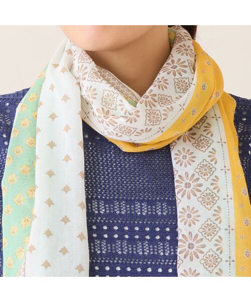 LOBJIE / ロブジェ マフラー・ショール・スヌード・ストール | プロヴァンス調コットンストール | 詳細2