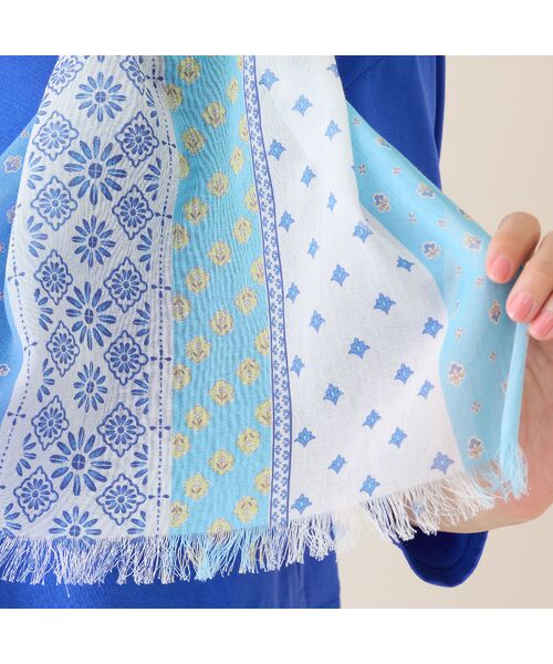 LOBJIE / ロブジェ マフラー・ショール・スヌード・ストール | プロヴァンス調コットンストール | 詳細6