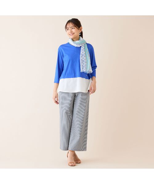 LOBJIE / ロブジェ マフラー・ショール・スヌード・ストール | プロヴァンス調コットンストール | 詳細8