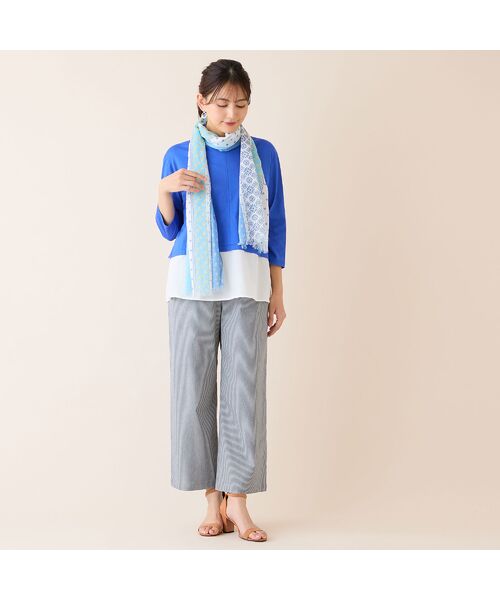 LOBJIE / ロブジェ マフラー・ショール・スヌード・ストール | プロヴァンス調コットンストール | 詳細9